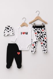 set" I LOVE YOU"-teget bela 56