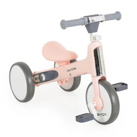 BYOX Balance Bike Learn to Ride 2in1 - Pink