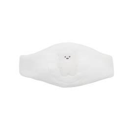 BEBEKEVI Termofor protiv grčeva sa trešnjinim košticama - White