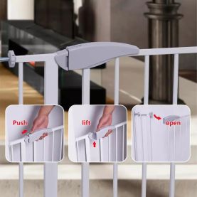 Zastitna ogradica za stepenice-bela