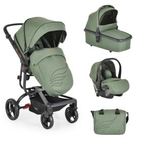 Kolica za bebe Ellada 3u1 iSize - Green