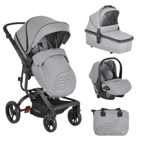 Kolica za bebe Ellada 3u1 iSize - Grey