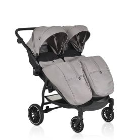 Kolica za blizance TwinGo - Silver