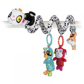 Plišana igračka Crib Activity Spiral - Panda