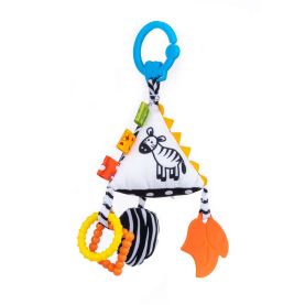 Plišana igračka za bebe Bali Bazoo - Sensor Pyramid